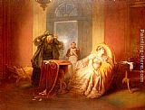 Famous Josephine Paintings - Napoleon Et Josephine Avec La Cartomancienne